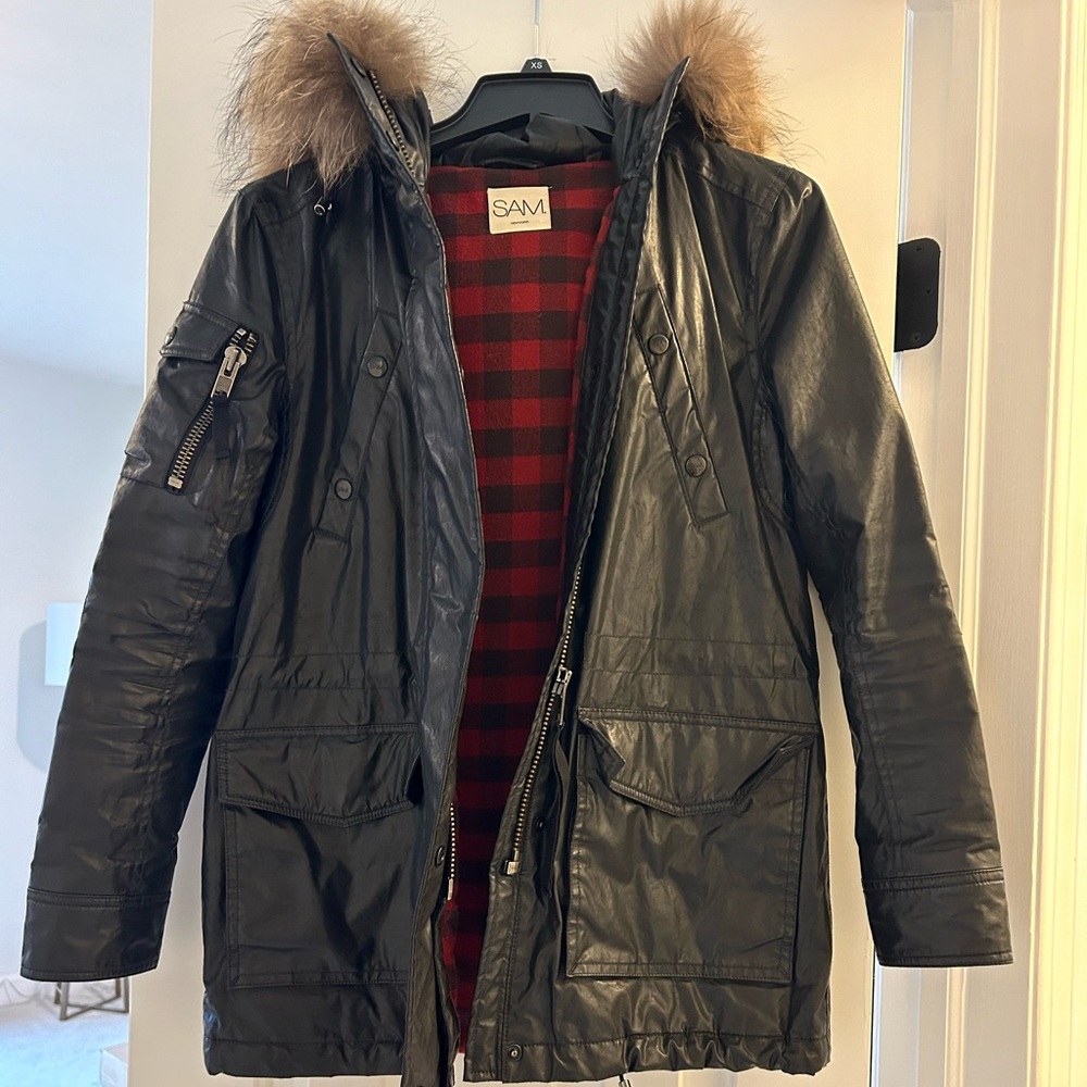 SAM coat. Dark grey. Thinsulate Insulation